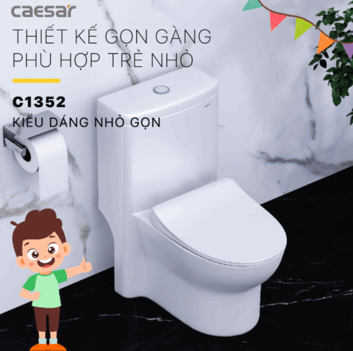 BỒN CẦU TRẺ EM C1352 CAESAR