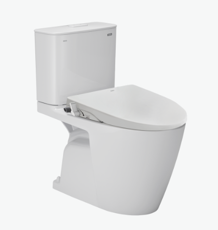 BỒN CẦU 2 KHỐI KẾT HỢP NẮP RỬA CƠ  AC-602+CW-S15VN INAX