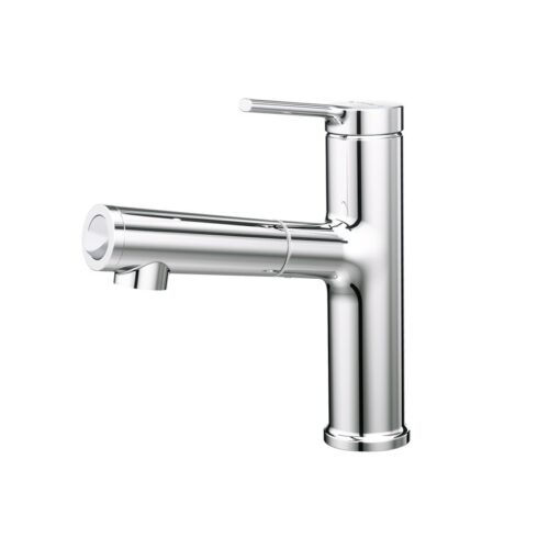 VÒI LAVABO NÓNG LẠNH DÂY RÚT B196C CAESAR
