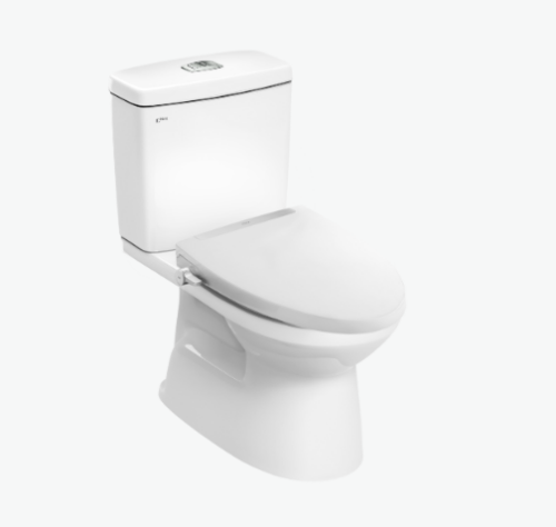 BỒN CẦU 2 KHỐI KẾT HỢP NẮP RỬA CƠ  C-504A+CW-S32VN-1 INAX